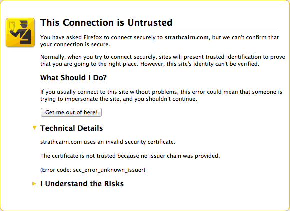 connection error